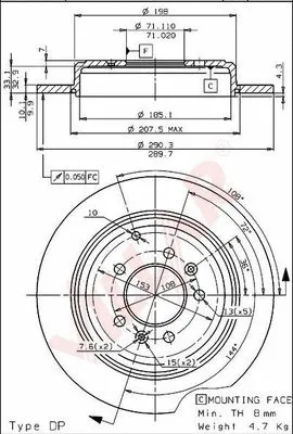 Brake Disc (628.1120)