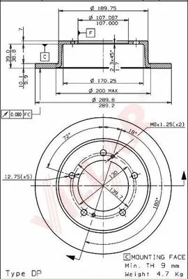 Brake Disc (628.1098)