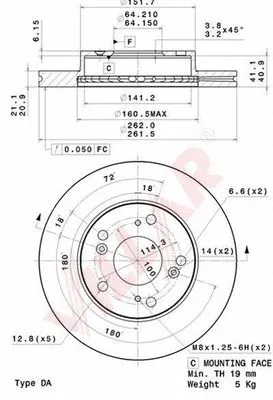 Brake Disc (628.2192)