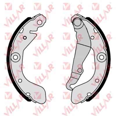 Brake Shoe Set (629.C052)