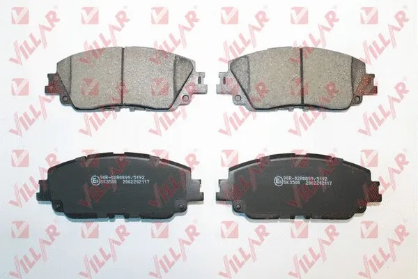Brake Pad Set, disc brake (626.2117)