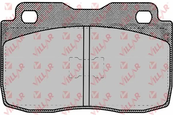 Brake Pad Set, disc brake (626.0010)