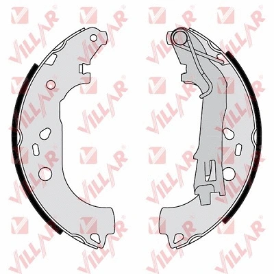Brake Shoe Set (629.0482)