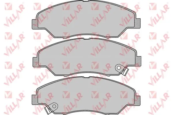 Brake Pad Set, disc brake (626.1053)