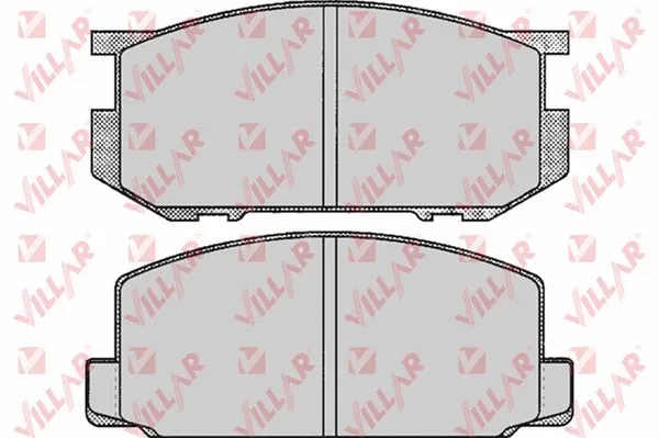 Brake Pad Set, disc brake (626.0248)