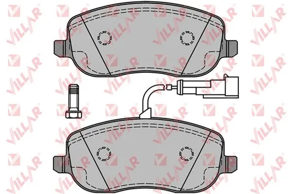 Brake Pad Set, disc brake (626.1217)