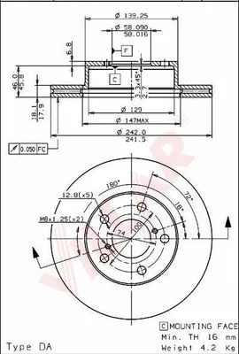 Brake Disc (628.1108)