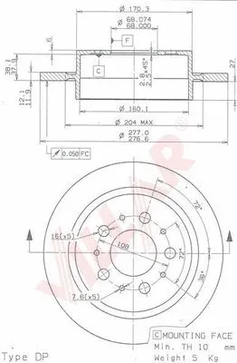 Brake Disc (628.2133)