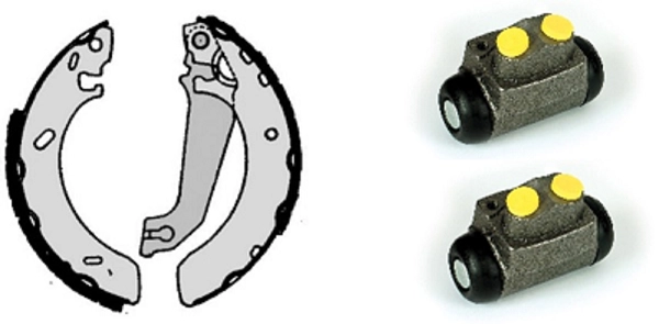 Brake Shoe Set (608.7983)