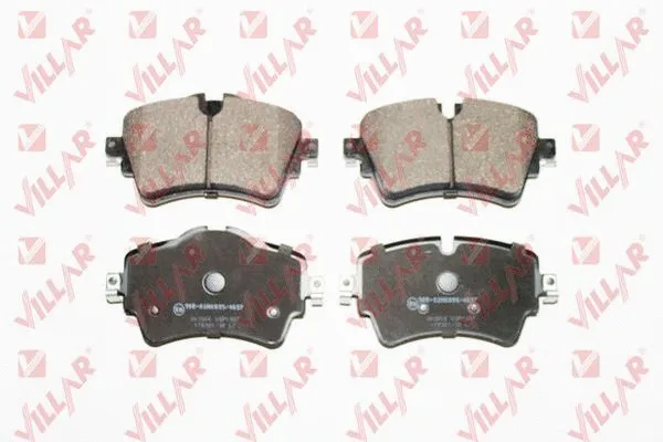 Brake Pad Set, disc brake (626.1987)