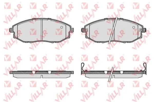 Brake Pad Set, disc brake (626.1321)