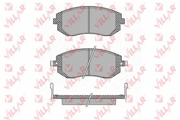 Brake Pad Set, disc brake (626.1363)