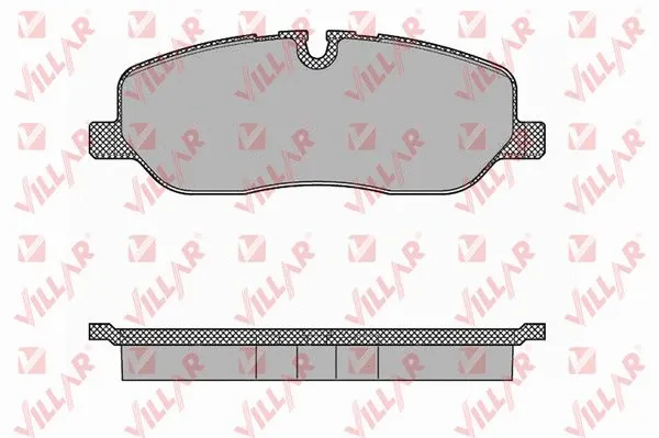 Brake Pad Set, disc brake (626.1360)