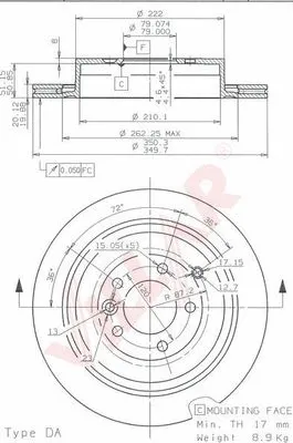 Brake Disc (628.2005)
