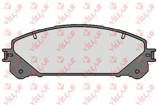 Brake Pad Set, disc brake (626.1691)