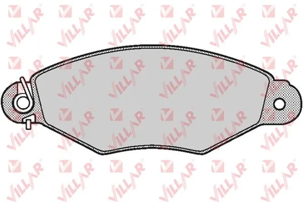 Brake Pad Set, disc brake (626.0661)