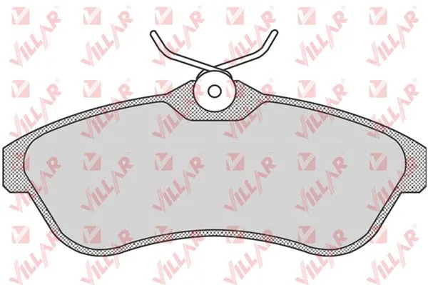Brake Pad Set, disc brake (626.0806)
