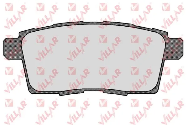 Brake Pad Set, disc brake (626.1572)