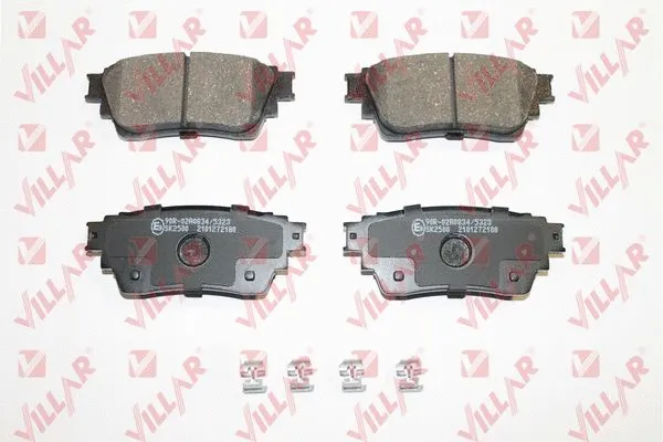 Brake Pad Set, disc brake (626.2180)