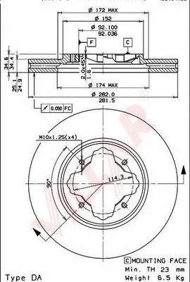 Brake Disc (628.1487)