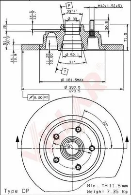 Brake Disc (628.1765)