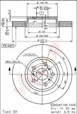 Brake Disc (628.1673)