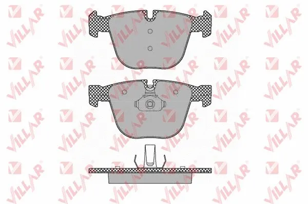 Brake Pad Set, disc brake (626.1367)