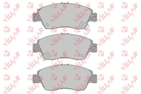 Brake Pad Set, disc brake (626.0564)
