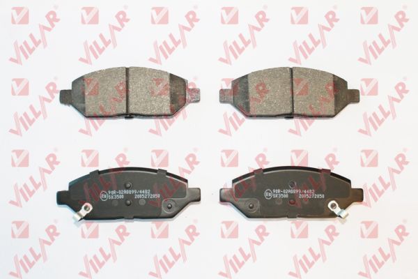 Brake Pad Set, disc brake (626.2050)