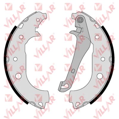 Brake Shoe Set (629.C053)