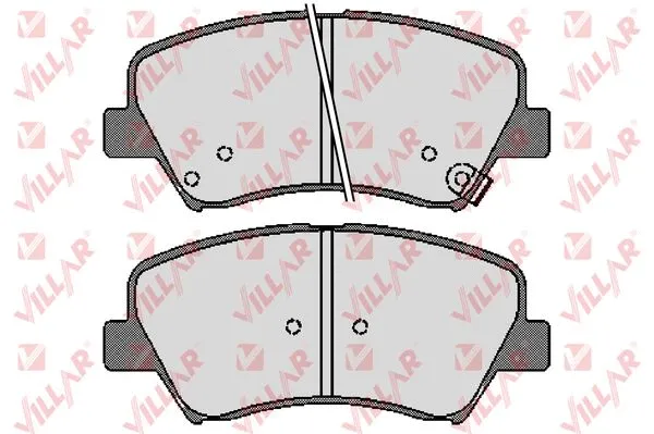Brake Pad Set, disc brake (626.1753)