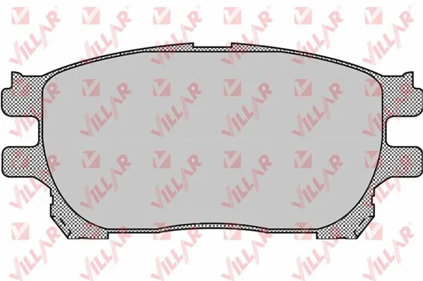 Brake Pad Set, disc brake (626.0999)