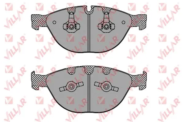Brake Pad Set, disc brake (626.1410)