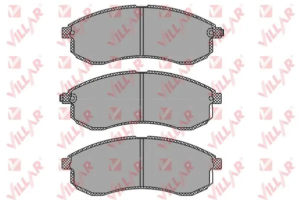 Brake Pad Set, disc brake (626.1334)