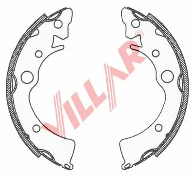 Brake Shoe Set (629.0673)