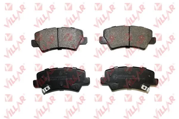 Brake Pad Set, disc brake (626.2182)