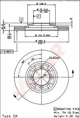 Brake Disc (628.1358)