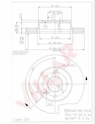 Brake Disc (628.1540)