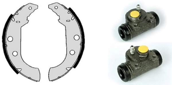 Brake Shoe Set (608.7862)