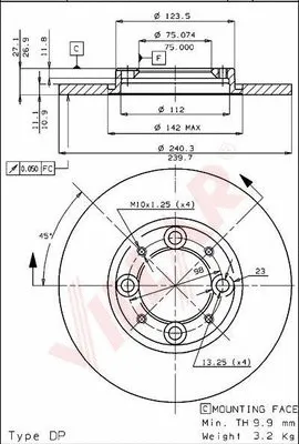 Brake Disc (628.1131)