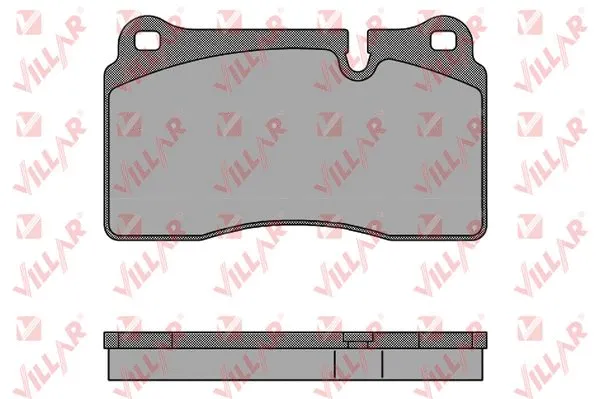 Brake Pad Set, disc brake (626.1505)