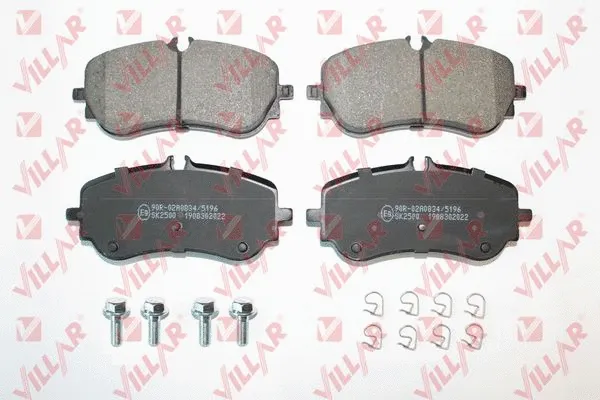 Brake Pad Set, disc brake (626.2022)