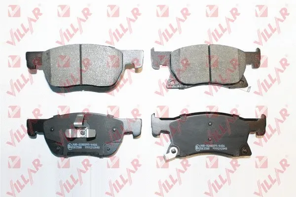 Brake Pad Set, disc brake (626.2048)