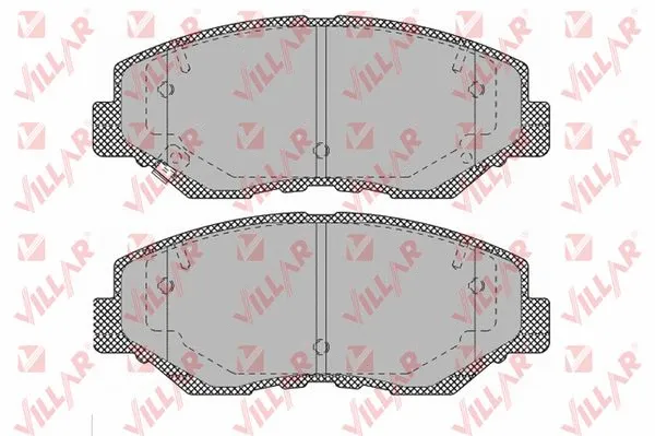 Brake Pad Set, disc brake (626.1364)