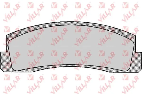 Brake Pad Set, disc brake (626.0179)