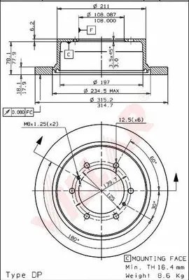 Brake Disc (628.1401)