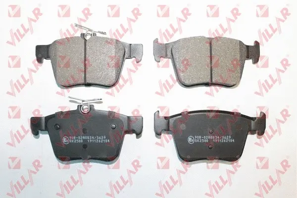 Brake Pad Set, disc brake (626.2104)
