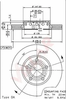 Brake Disc (628.1783)