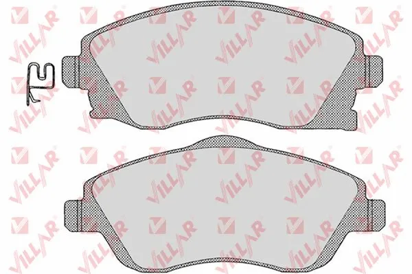 Brake Pad Set, disc brake (626.1004)