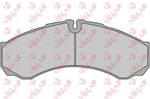 Brake Pad Set, disc brake (626.0955)